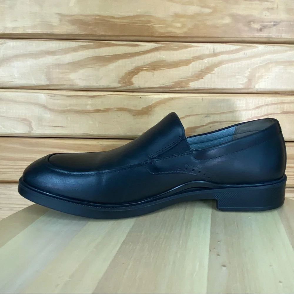 JOHNSTON & MURPHY MADDOX XC4 Men’s 9 US Slip-on WP Loafers Black Leather Shoes